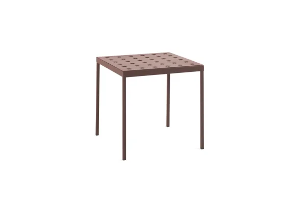 HAY Balcony Tafel vierkant - ironred