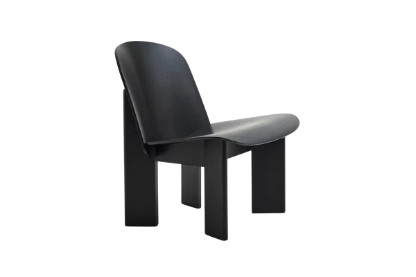 HAY Chisel Lounge Sessel - black