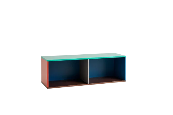 HAY Colour Cabinet M - zonder glazen deuren - wall - multi