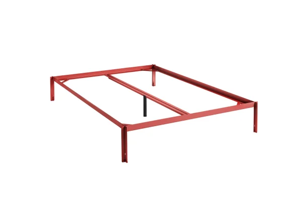 HAY Connect Bed - 140 x 200 cm - maroon red