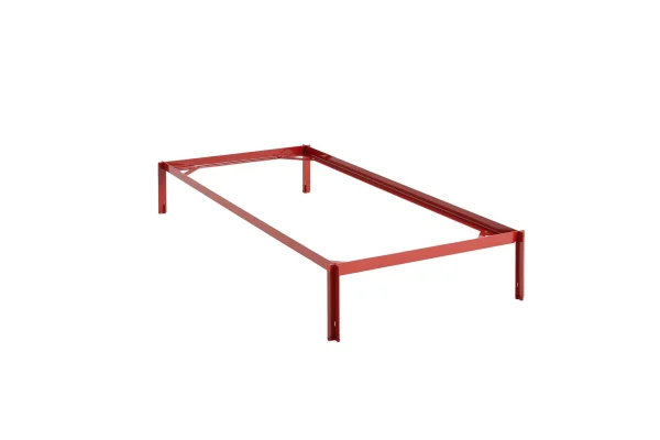 HAY Connect Bed - 90 x 200 cm - maroon red