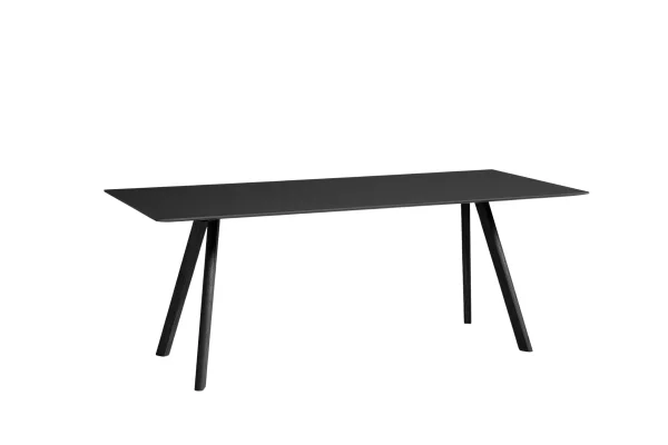 HAY Copenhague CPH30 tafel - zwart - HAYBlackWaterbasedLaquer - 200 x 90 cm