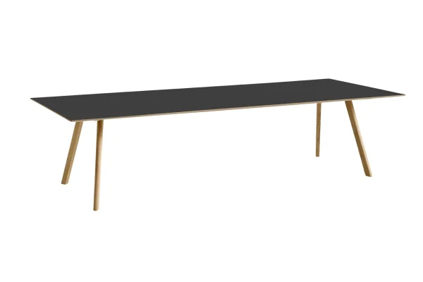 HAY Copenhague CPH30 tafel - zwart - lak op waterbasis - 300 x 120 cm