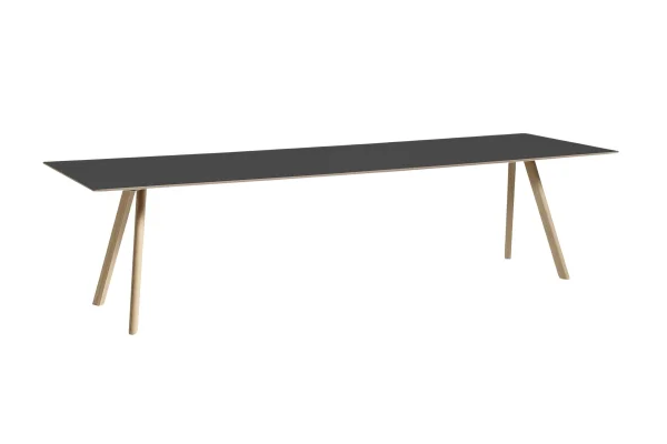 HAY Copenhague CPH30 tafel - zwart - lak op waterbasis - 300 x 90 cm