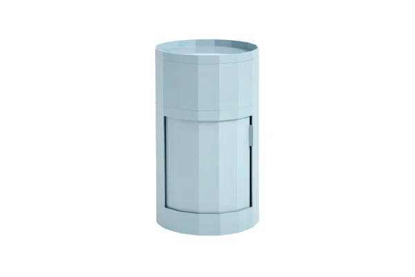 HAY Facet Cabinet - misty blue - high