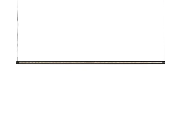 HAY Factor Linear Hanglamp - soft black - directional