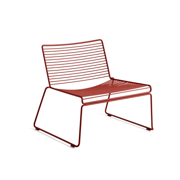 HAY Hee lounge stoel Rust