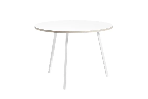 HAY Loop Stand Round Table - wit - Ø 105 cm