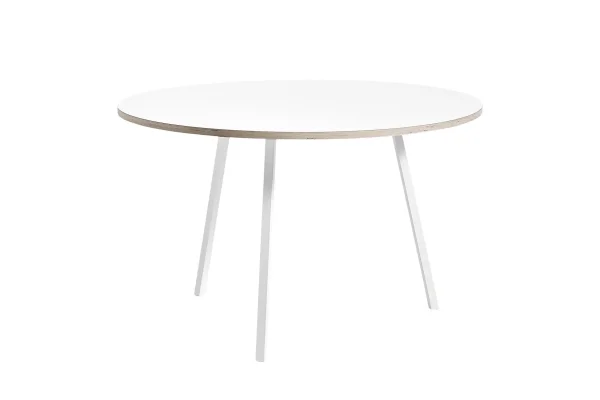 HAY Loop Stand Round Table - wit - Ø 120 cm