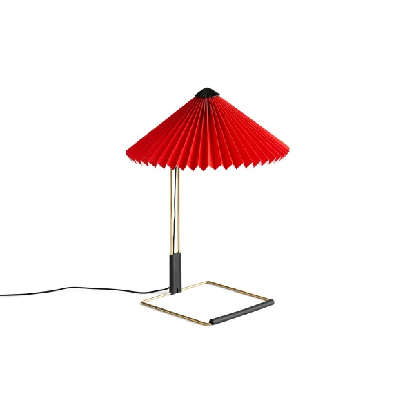 HAY Matin table tafellamp Ø30 cm Bright red shade