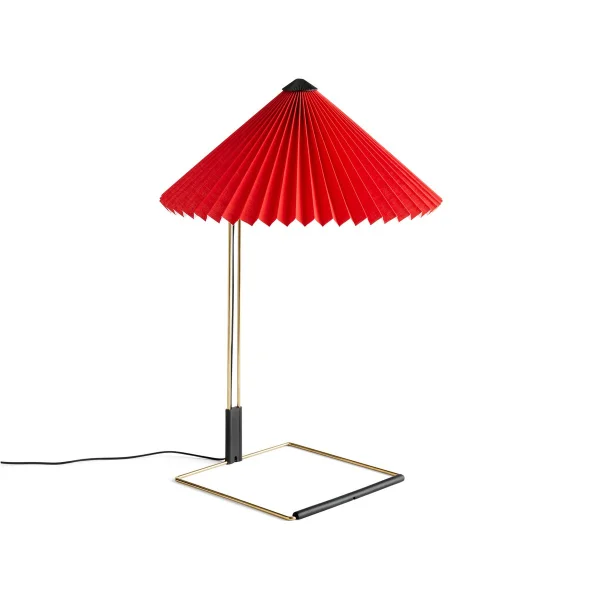 HAY Matin table tafellamp Ø38 cm Bright red shade