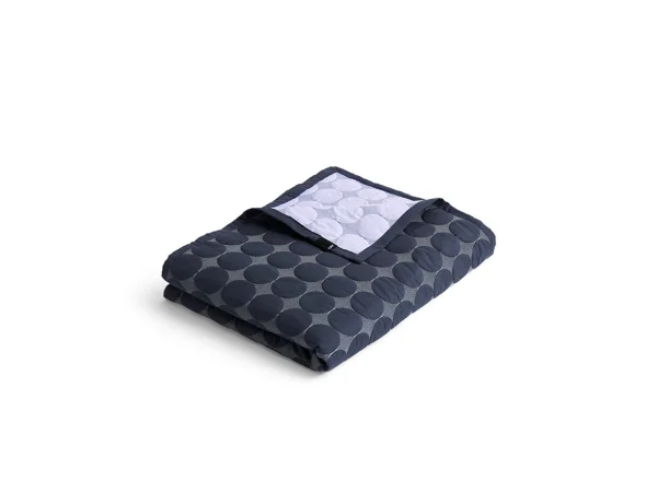 HAY - Mega Dot (Organic) Bedspread 195x245 Midnight Blue