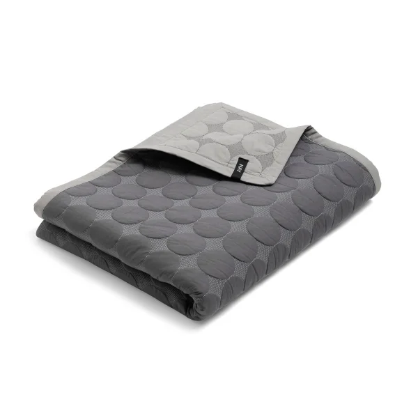 HAY Mega Dot sprei organic 235x245 cm Dark grey