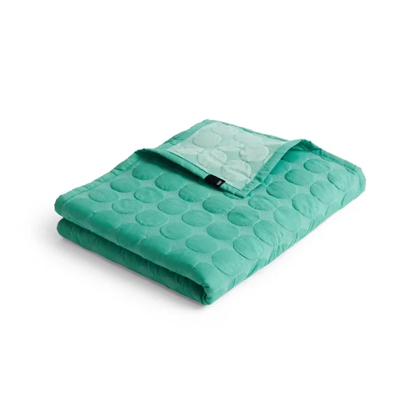 HAY Mega Dot sprei organic 260x260 cm Sea green