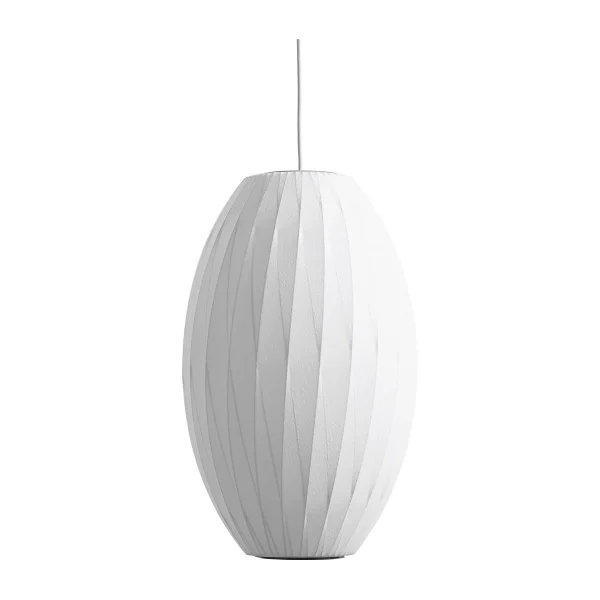 HAY Nelson Bubble Cigar crisscross hanglamp M Off white