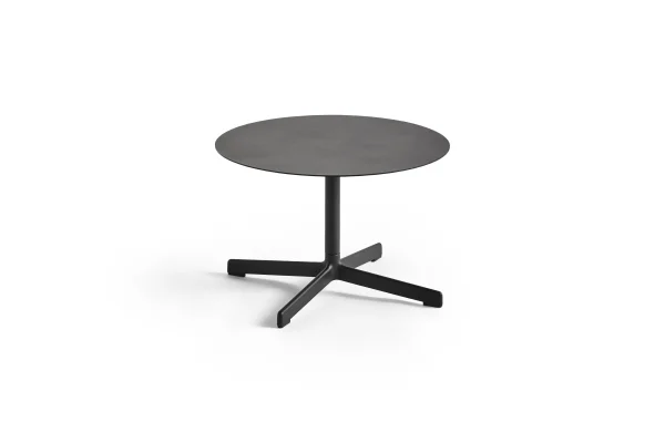 HAY Neu Tafel Low rond - antraciet - Ø 60 cm