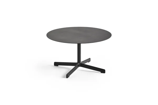 HAY Neu Tafel Low rond - antraciet - Ø 70 cm