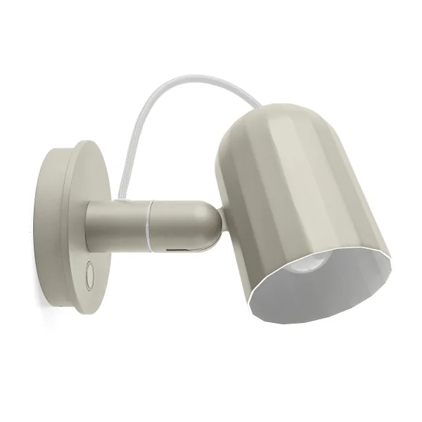 HAY Noc wall button wandlamp Off white