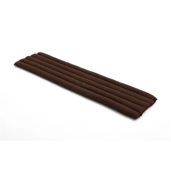 HAY Palissade Chaise lounge Soft Quilted chaise longue kussen Iron red