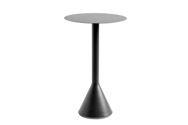 HAY Palissade Cone Tafel rond - antraciet - Ø60_H105cm