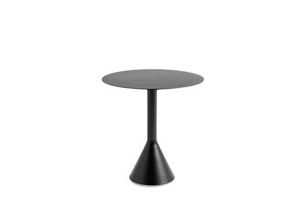 HAY Palissade Cone Tafel rond - antraciet - Ø70_H74cm cm