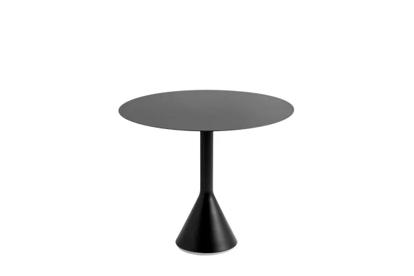 HAY Palissade Cone Tafel rond - Ø90_H74cm cm - antraciet