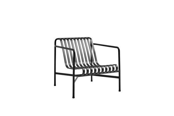 HAY Palissade Lounge Chair Low - antraciet