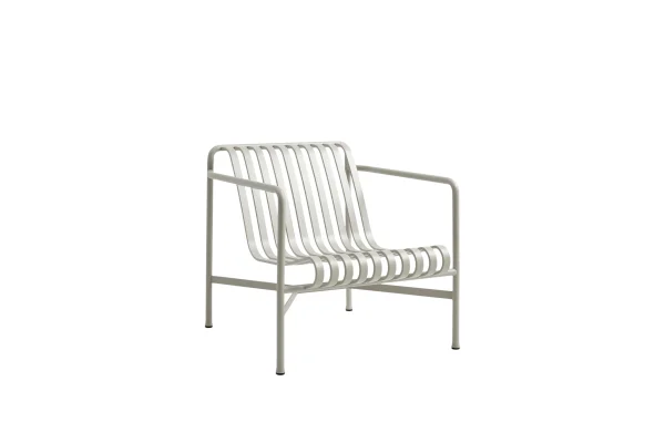 HAY Palissade Lounge Chair Low - nevelgrijs