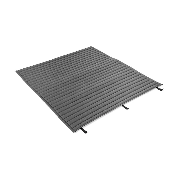 HAY Palissade Lounge Quilten bankkussen Anthracite, voor loungebank