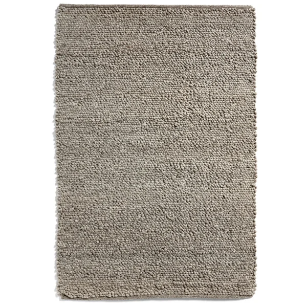 HAY Peas Random wollen vloerkleed 140x200 cm Medium grey