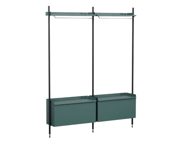 HAY Pier System 1002 Garderobe - blue