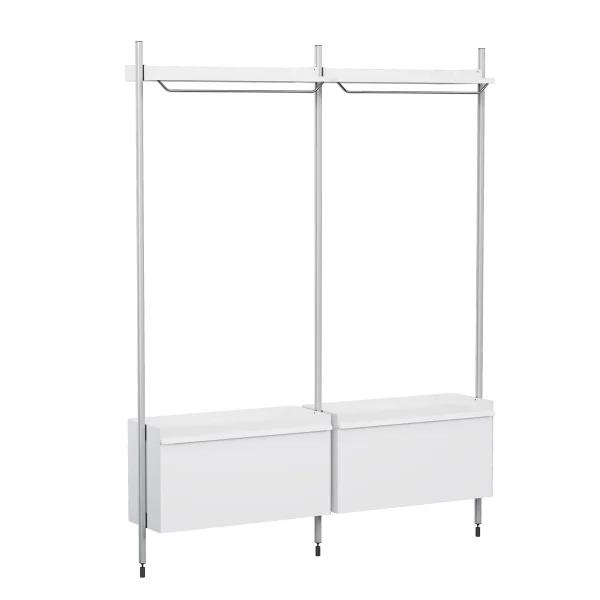 HAY Pier System 1002 Garderobe - white