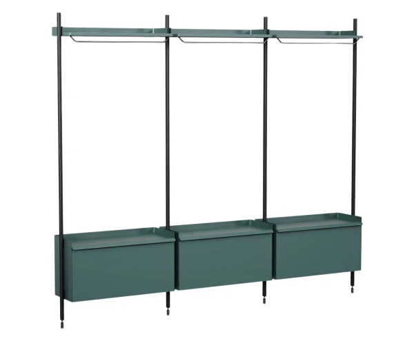 HAY Pier System 1003 Garderobe - blue