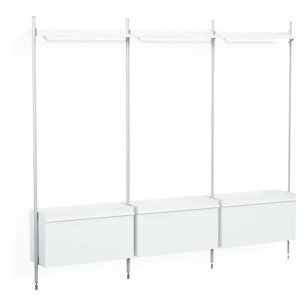 HAY Pier System 1003 Garderobe - white