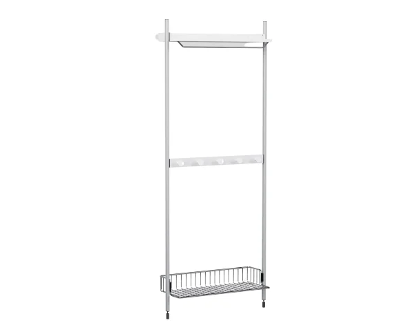 HAY Pier System 1041 Garderobe - white