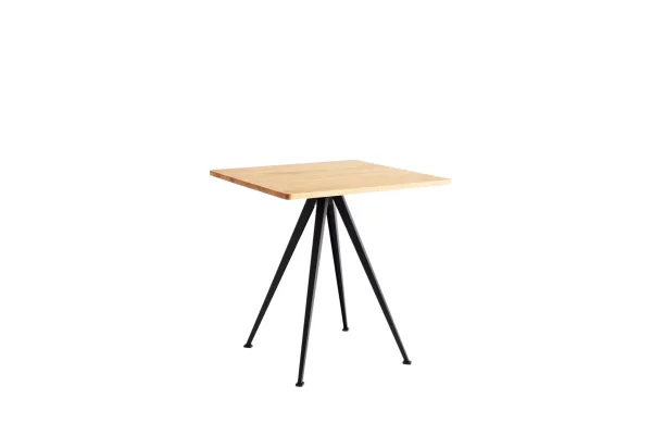 HAY Pyramid Café tafel 21 - eiken geolied - zwart