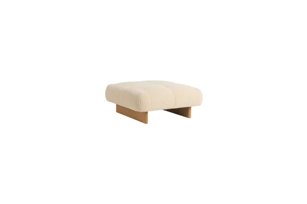 HAY Quilton Lift Ottoman - Tartaglia Ocre White 857