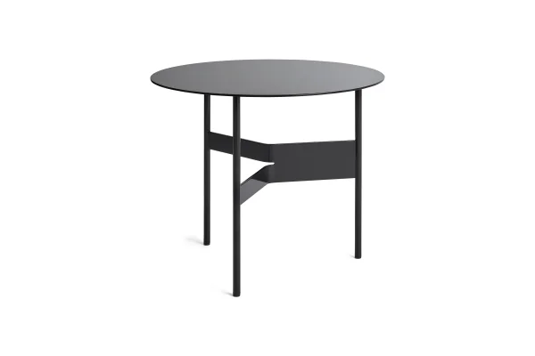 HAY Shim bijzettafel - black - Ø54 cm