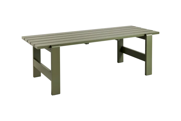 HAY Weekday Tafel - olijf gelakt, op waterbasis - 230 x 83 cm