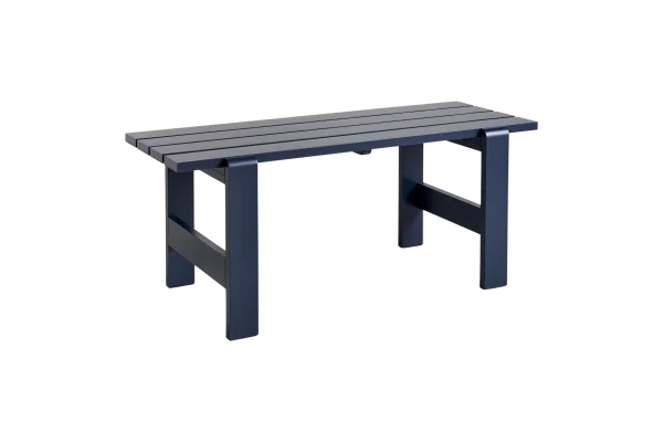 HAY Weekday Tafel - staalblauw gelakt, op waterbasis - 180 x 66 cm