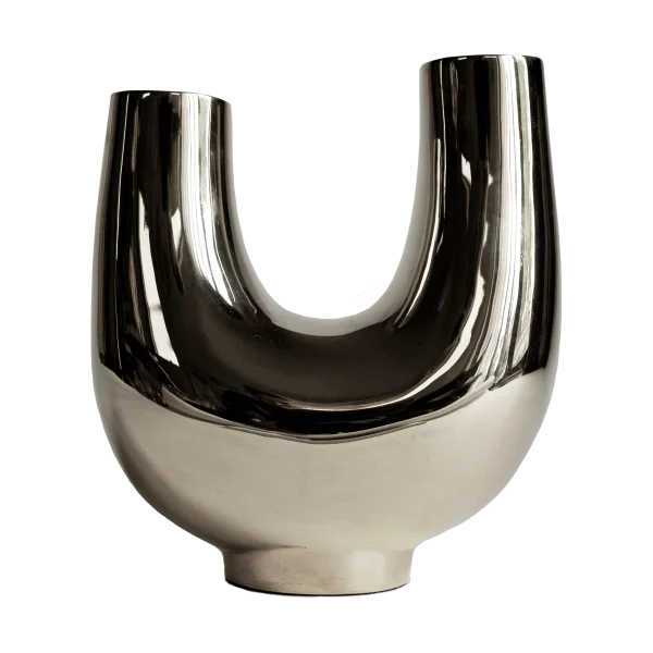 Hein Studio Kazumi vaas Nikkel