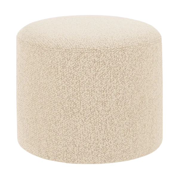 Hem Bon poef Ø50x41 cm Eggshell