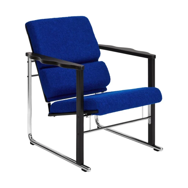 Hem Experiment 502 loungefauteuil Black-ultramarine
