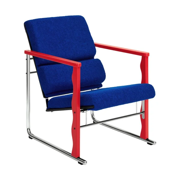 Hem Experiment 503 loungefauteuil Red-ultramarine