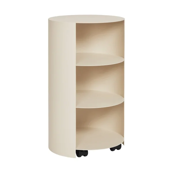 Hem Hide plantenzuil Ø38x68 cm Light ivory textured