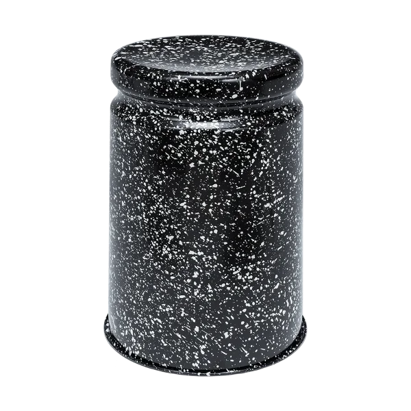 Hem Last krukje Ø32x44 cm Black-white splatter