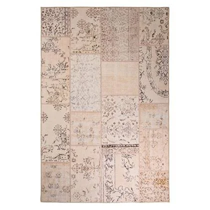 Heritaged Patchwork vloerkleed - Fade Heritage beige - 230x330 cm