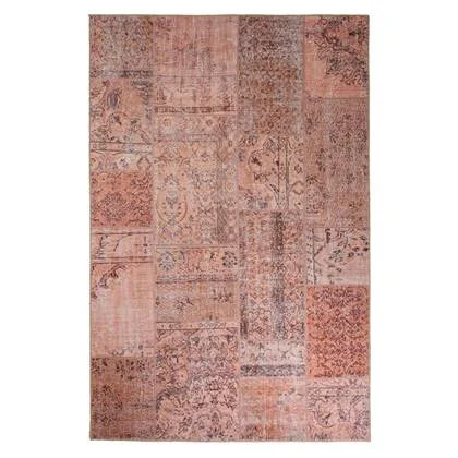 Heritaged Patchwork vloerkleed - Fade Heritage beige|terracotta -