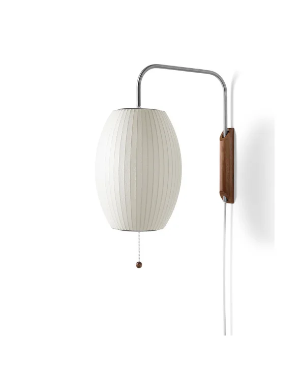 Herman Miller - Nelson Cigar Sconce Bubble Wandlamp S Off-White