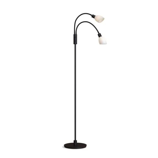 Herstal - Cut 2 Vloerlamp Black/Opal